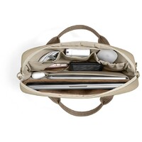 TOMTOC TERRA A28 LAPTOP HANDBAG NATURAL SAND 16