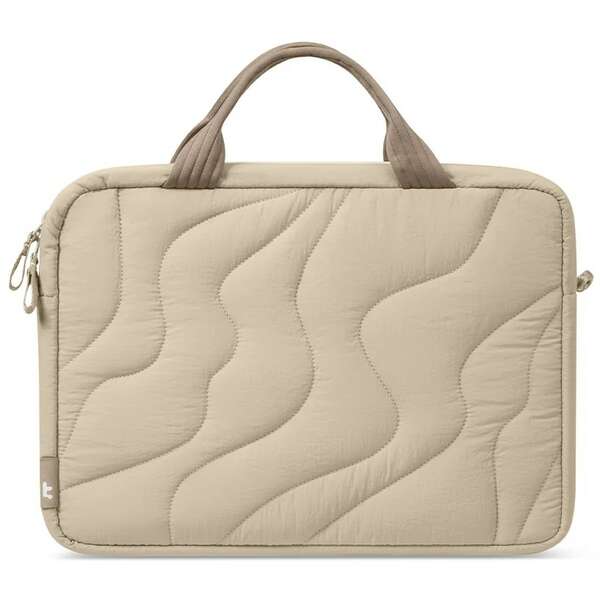 TOMTOC TERRA A28 LAPTOP HANDBAG NATURAL SAND 16