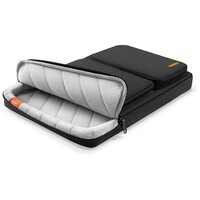 TOMTOC DEFENDER A42 LAPTOP BRIEFCASE BLACK 14
