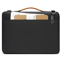 TOMTOC DEFENDER A42 LAPTOP BRIEFCASE BLACK 16