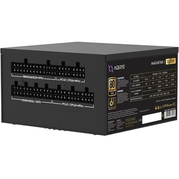 AQIRYS Magnetar 850W - 80+ Gold