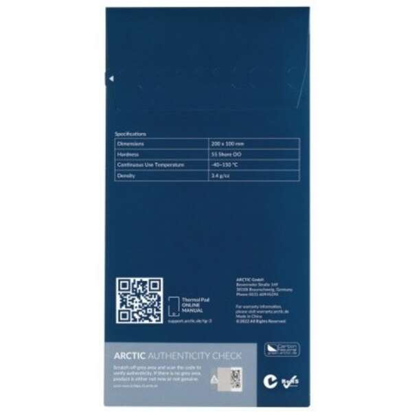 ARCTIC TP-3 (2pack) ACTPD00058A