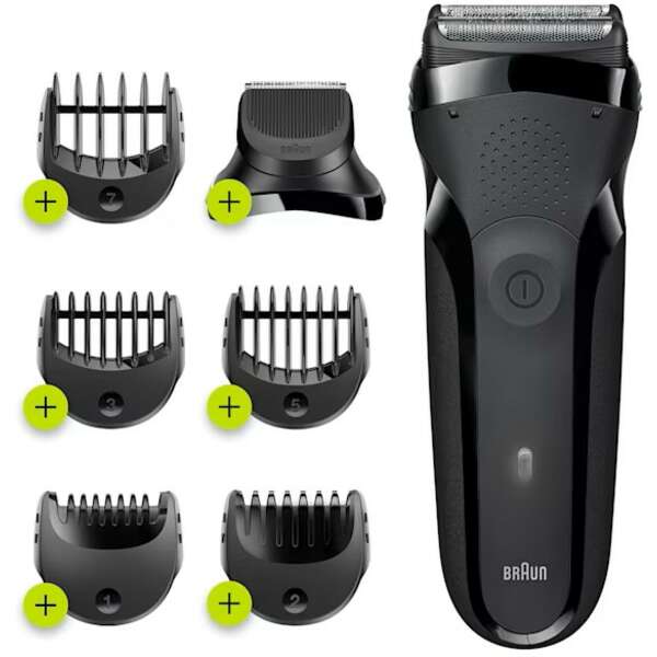 BRAUN SHAVER 300BT BLK/BLK BOX EURO