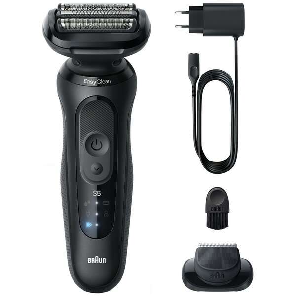 BRAUN SHAVER 52-N1200s BLK BOX EURO