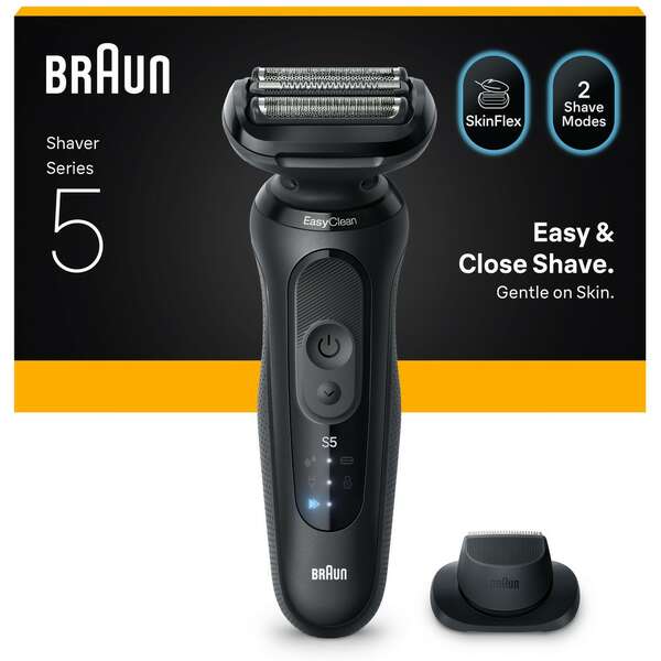 BRAUN SHAVER 52-N1200s BLK BOX EURO
