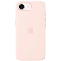 APPLE iPhone 17e Silicone Case with MagSafe - Soft Pink mhwj4zm/a