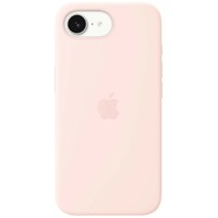 APPLE iPhone 17e Silicone Case with MagSafe - Soft Pink mhwj4zm/a