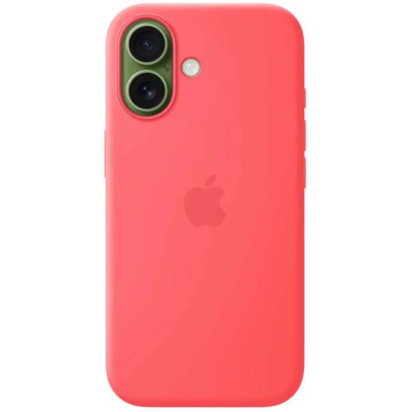 APPLE iPhone 17 Silicone Case with MagSafe - Bright Guava (SEASONAL) mhvq4zm/a