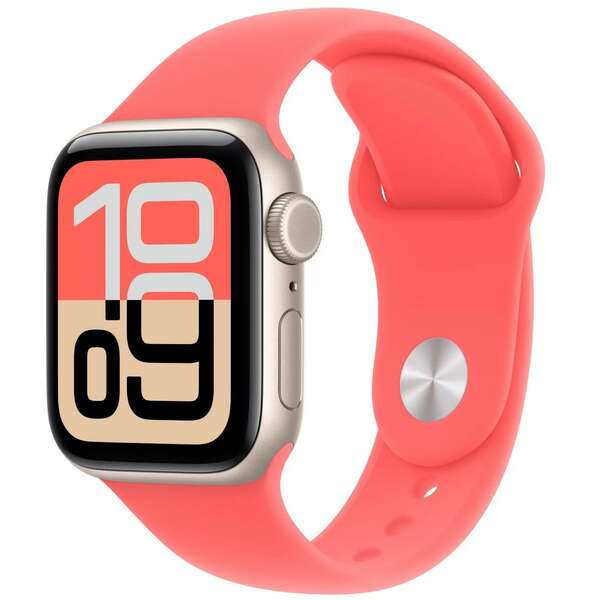 APPLE Watch 40mm Sport Band: Bright Guava Sport Band - S/M (SEASONAL) mhy44zm/a