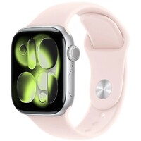 APPLE Watch 42mm Band: Soft Pink Sport Band - S/M (SEASONAL) mhy84zm/a