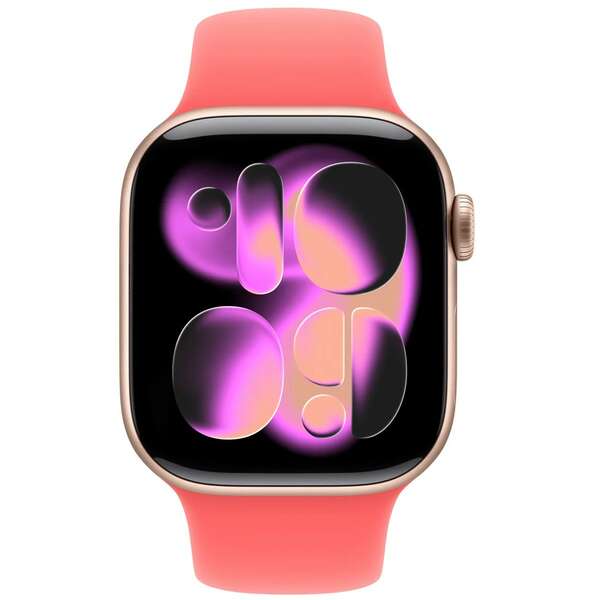 APPLE Watch 42mm Band: Bright Guava Sport Band - S/M (SEASONAL) mhya4zm/a