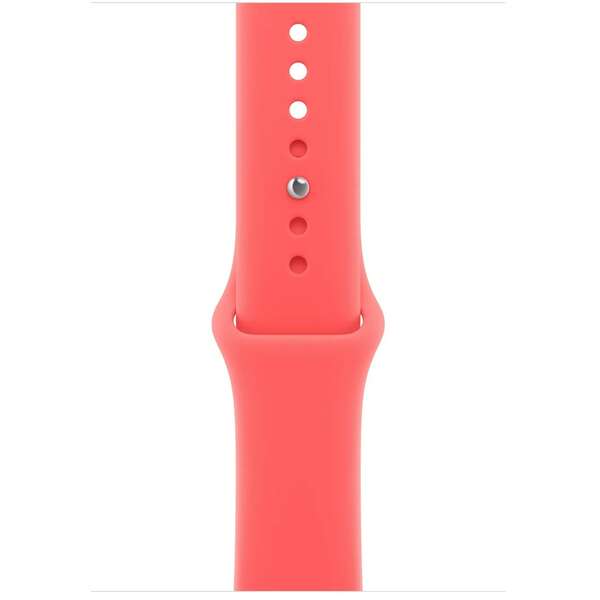 APPLE Watch 46mm Sport Band: Bright Guava Sport Band - S/M (SEASONAL) mhyh4zm/a