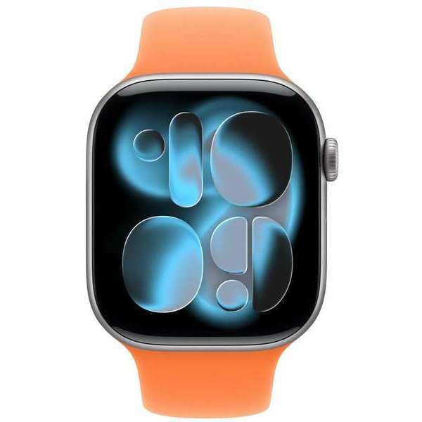 APPLE Watch 46mm Sport Band: Clementine Sport Band - S/M (SEASONAL) mhyk4zm/a