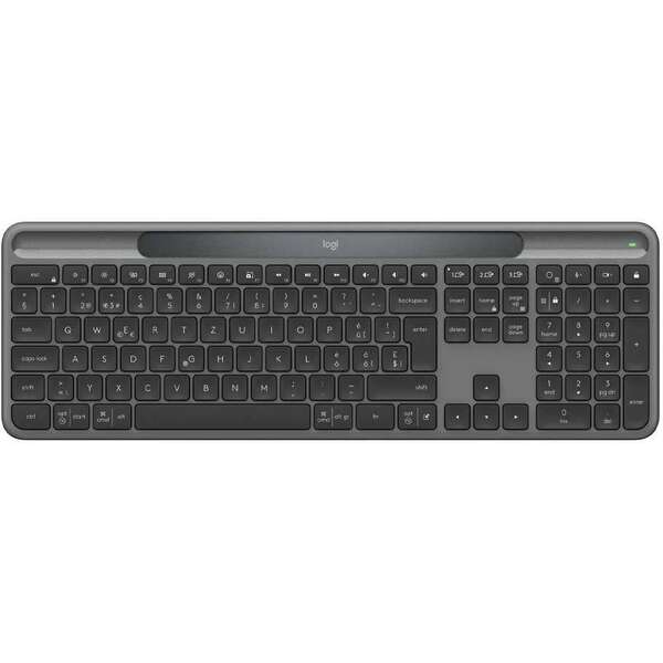 LOGITECH K980 Signature Slim Solar + Wireless Graphite for Business 920-013779