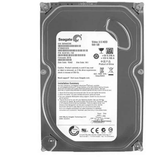 SEAGATE 500GB ST3500312CS
