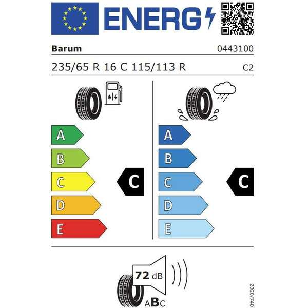 BARUM 235/65R16C 115/113R Vanis 3 let 