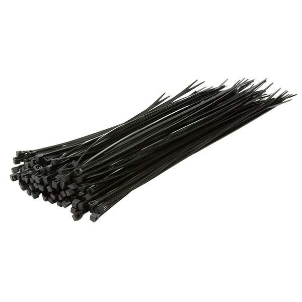 LOGILINK Vezice 100 kom, 300x3.4mm, crna
