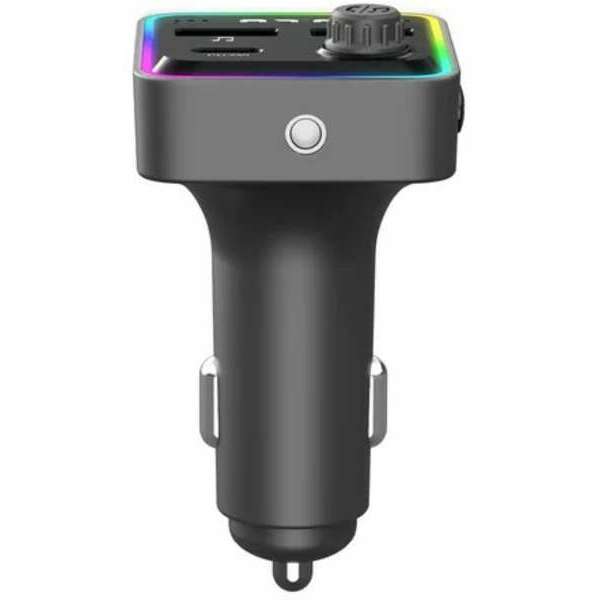 KETTZ FM Transmiter i Punjac Floyd – 2×USB QC3.0 + Type-C PD30W, LED