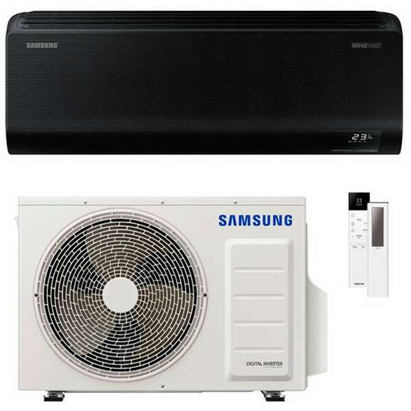SAMSUNG AR70F09C1ABNEU inverter Set INDOR Wind Free Avant Black  