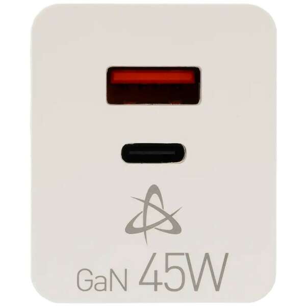 S-BOX HC 45, USB-A, USB-C, 45W GAN Home Charger