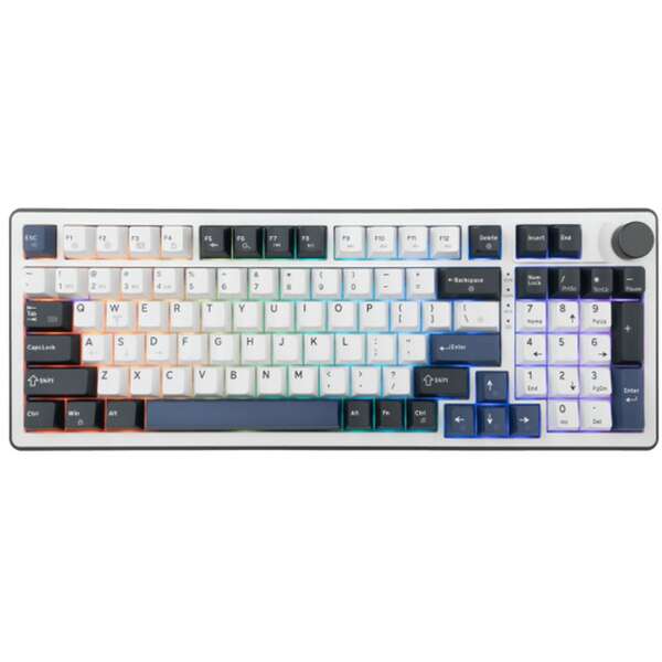 WHITE SHARK Premium GK 007251 EXCALIBUR US, White Keyboard