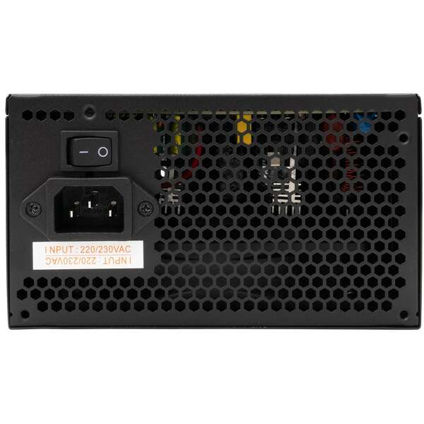 WHITE SHARK GPSU W500F CAPTAIN - 3, 500W 80 + RGB, PC Power