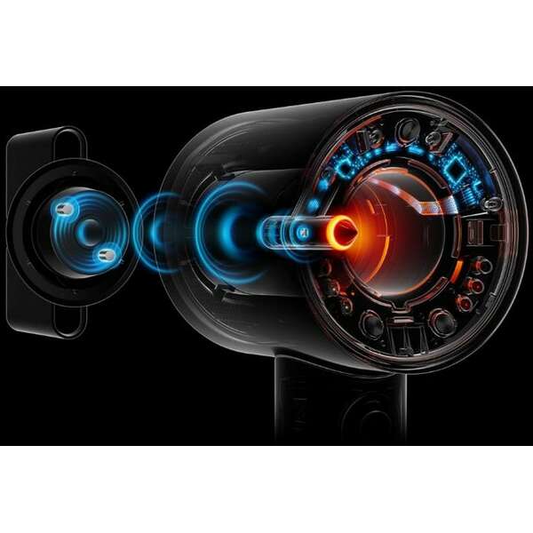 DYSON HD16 Red Velvet/Gold Straight Wavy 493117