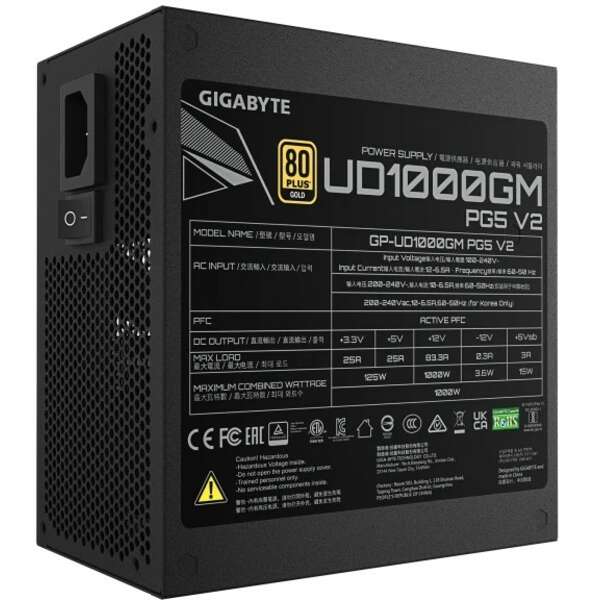 GIGABYTE 1000W GP-UD1000GM PG5