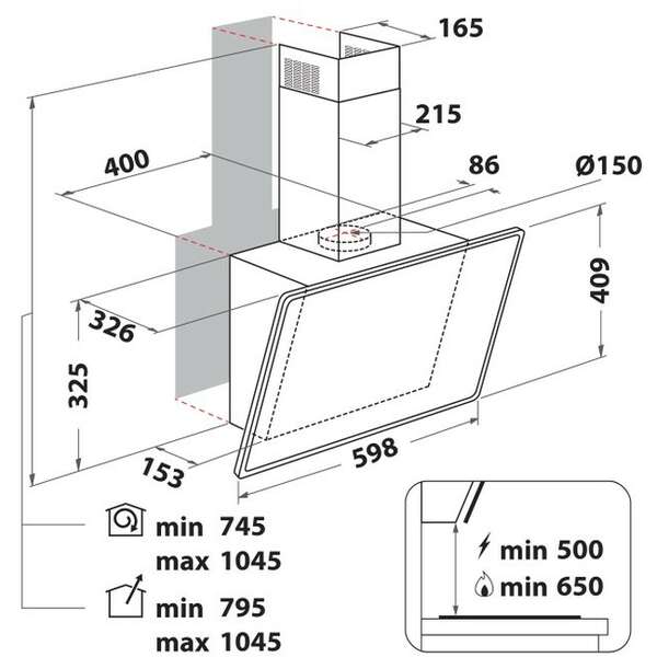 WHIRLPOOL WHVP 65F LM K