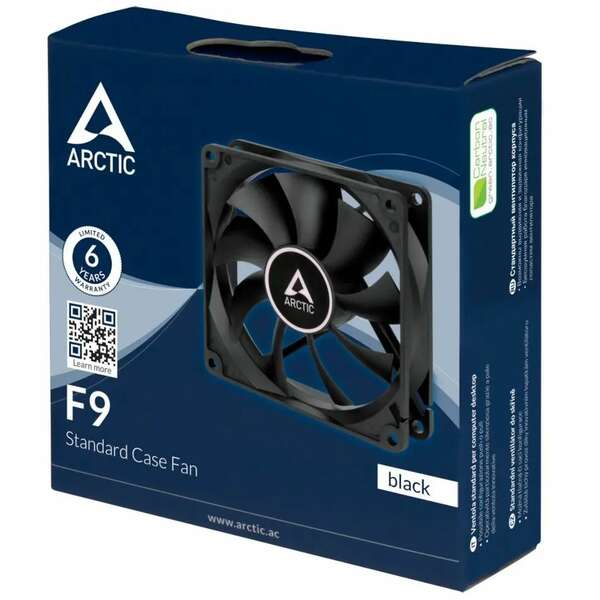 ARCTIC F9 black ACFAN00212A 90mm 