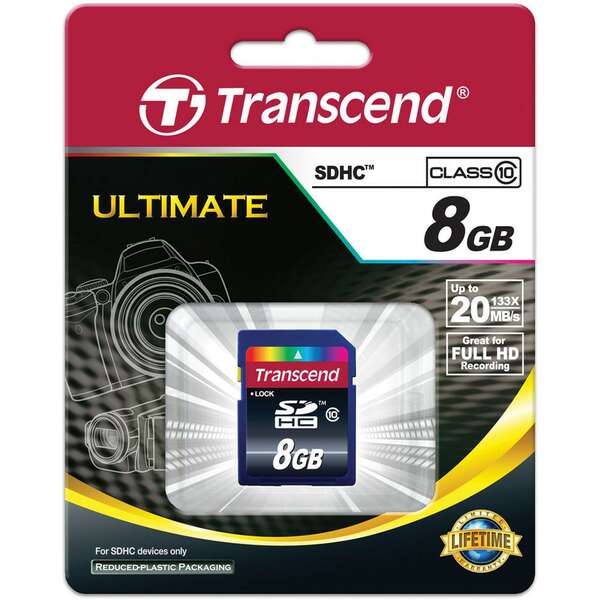 TRANSCEND SD TS8GSDHC10 8GB
