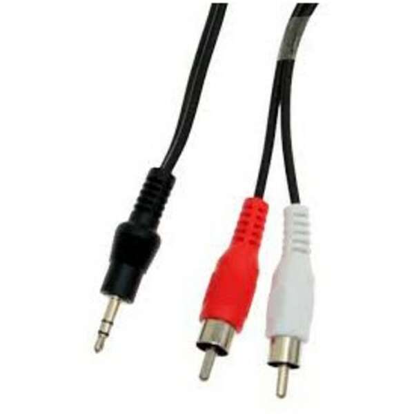 S-BOX AUDIO 3.5mm/2x RCA 2m