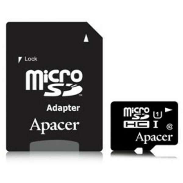 APACER microSDHC U3 95/45 10 16GB+adap.