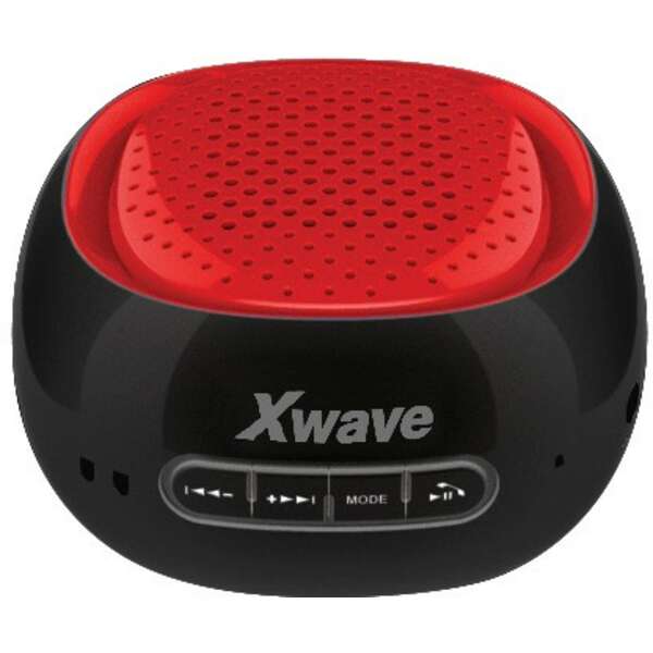 X WAVE B COOL BLACK/RED 022678