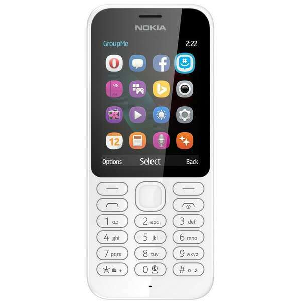 NOKIA 222 DS WHITE