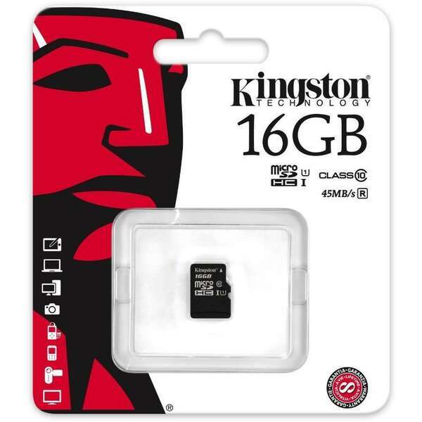 KINGSTON MIKRO SDC10G2/16GBSP