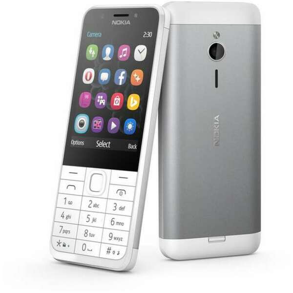 NOKIA 230 DS SILVER DUAL SIM