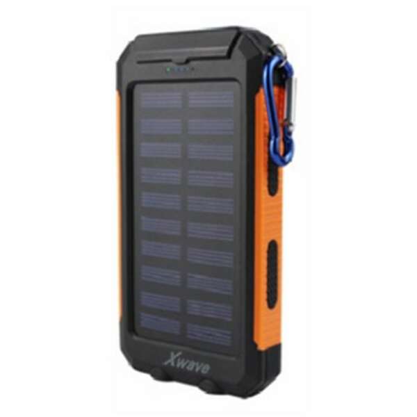 X WAVE Camp L 80 black orange solar 8000mAh