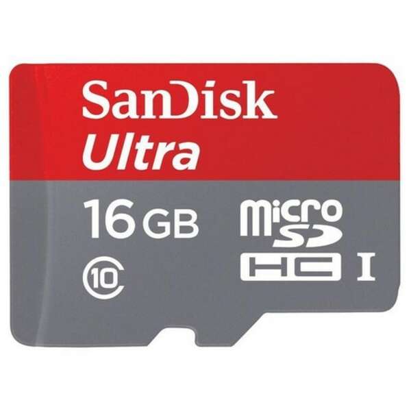 Sandisk 16GB Ultra Mic 80MBs Cl 10 sa Ad