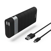 HAMA Power bank JOY 10400mAh Black