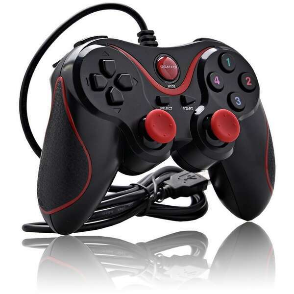 Gigatech GX-105 analog vibr PC crnocrveni