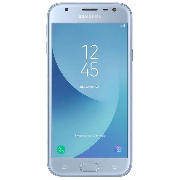 SAMSUNG J3 2017 BLUE SILVER DUAL SIM