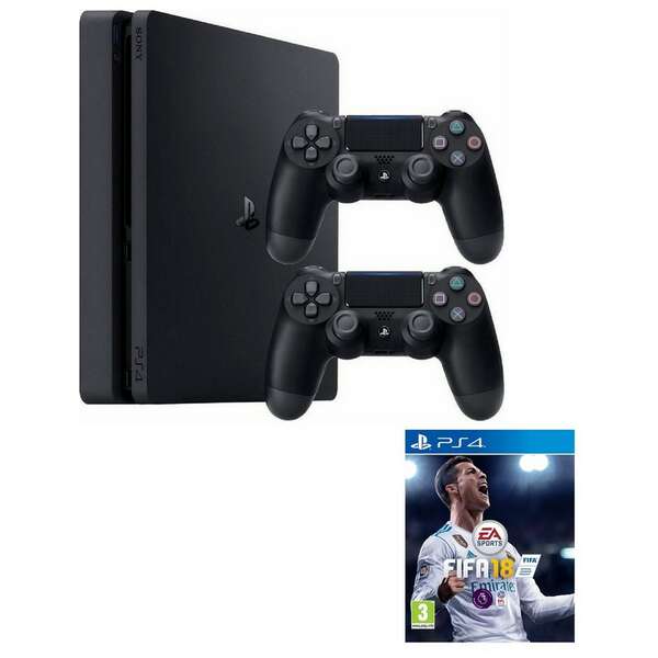 Sony PS4 500GB FIFA 18  Dualshock black