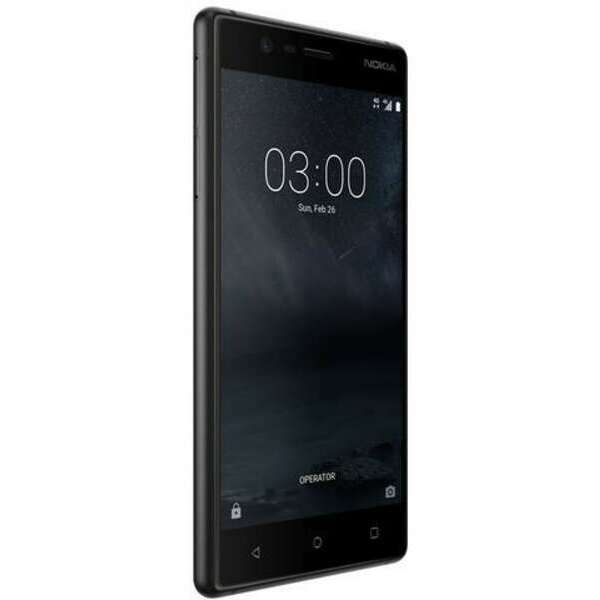 NOKIA 3 DS MATTE BLACK DUAL SIM