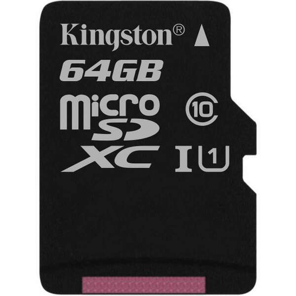 KINGSTON CANVAS SDCS/64GBSP