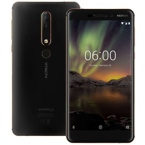 Nokia 6.1 DS Black Copper Dual Sim