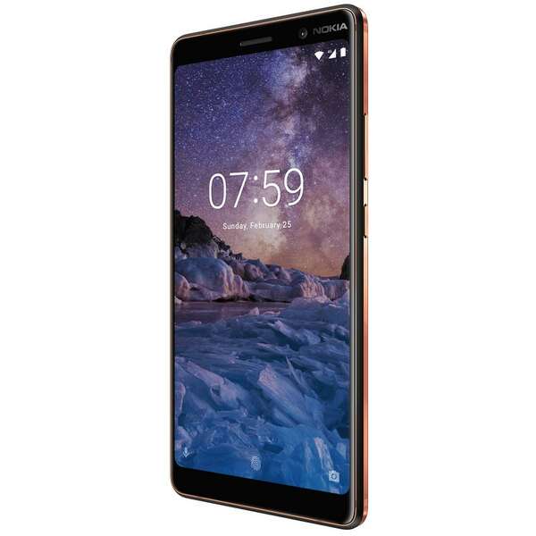 Nokia 7 Plus DS Black Copper Dual Sim