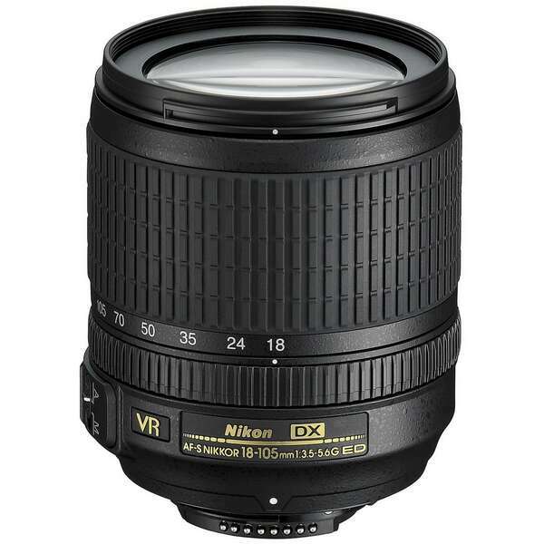 NIKON 18-105mm f/3.5-5.6G ED VR AF-S DX