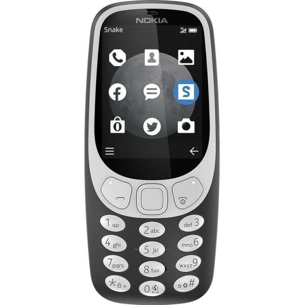NOKIA 3310 3G SM Charcoal