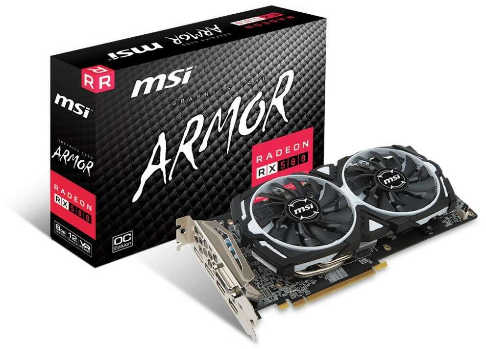 MSI RX 580 ARMOR 8G OC 02019105